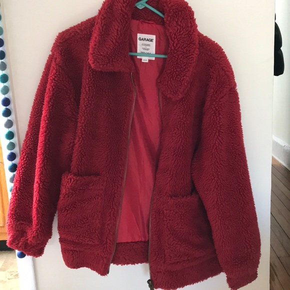 garage fuzzy jacket